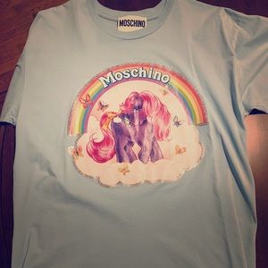 Moschino My Little Pony SS18 oversized shirt small